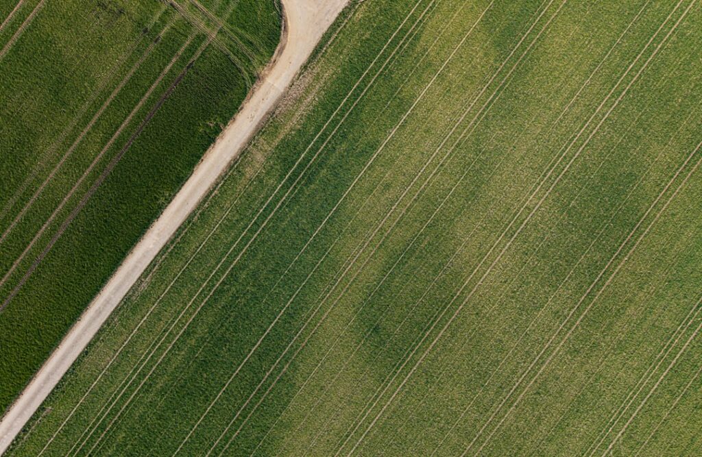 Photo location of agricultural land