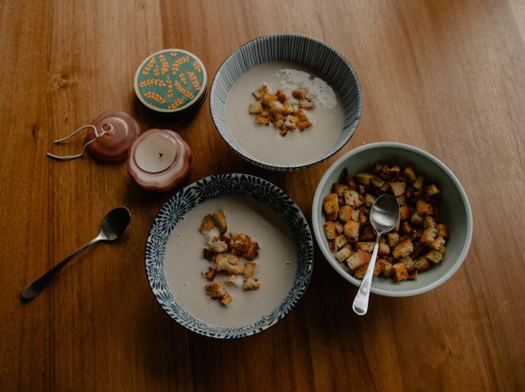 Photo quick cream soups